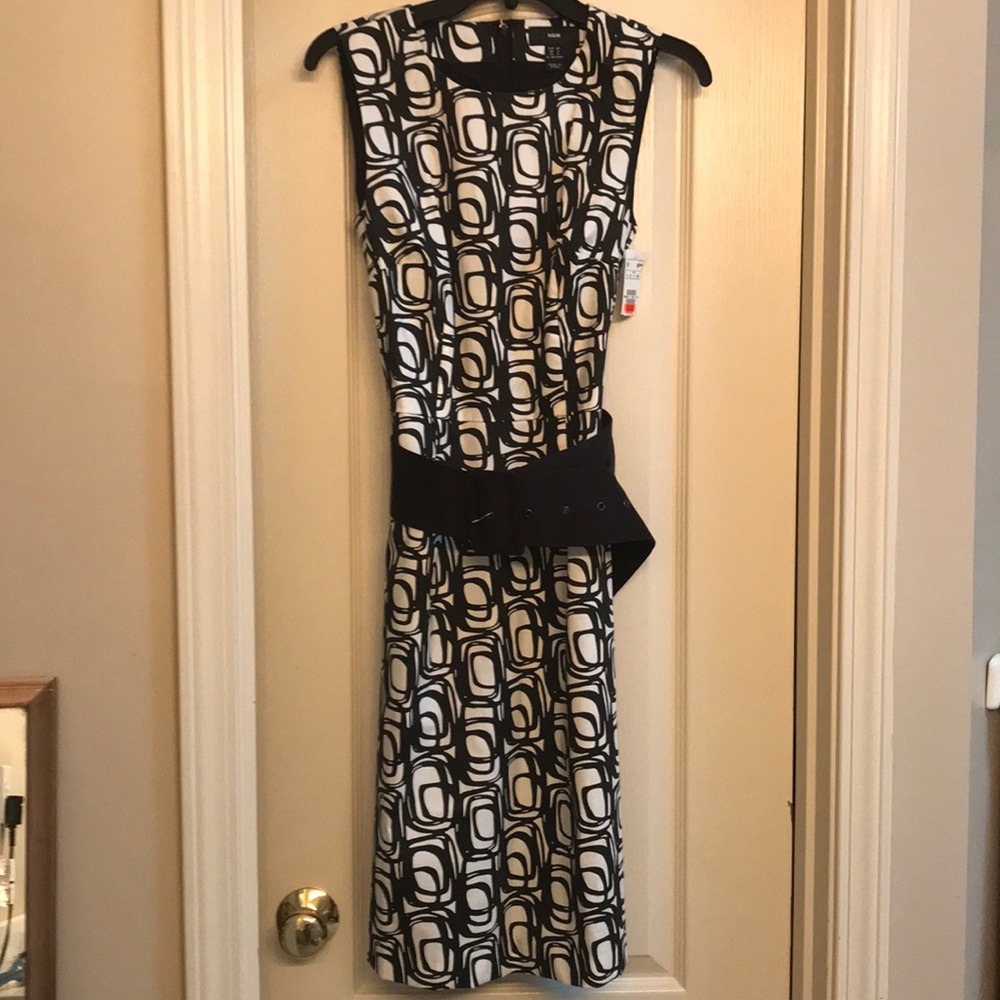 Black and white dress from H & M